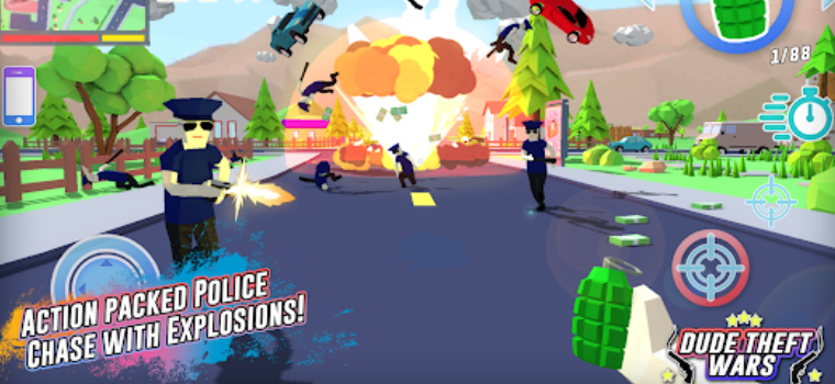 Dude Theft Wars Mod APK