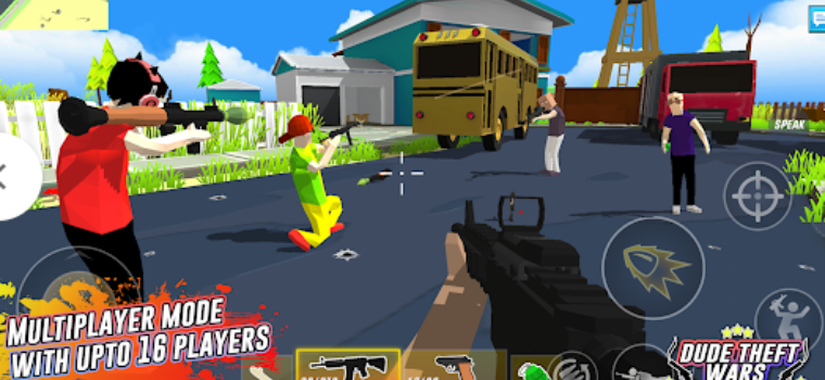 Dude Theft Wars Mod APK